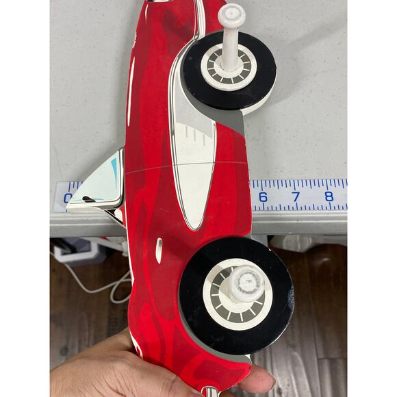 Lady Jayne LTD Little Red Sportscar Wall Coat Rack Hooks - Picture 5 of 9